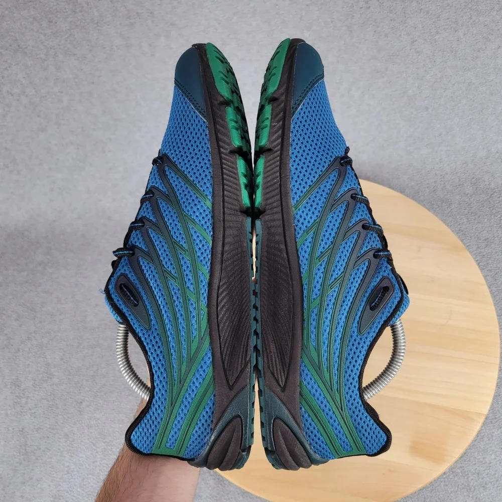 Merrell Bare Access 4 Trail Running Shoes Mens 10 Blue Vibram Zero Drop J37749 - Picture 6 of 10